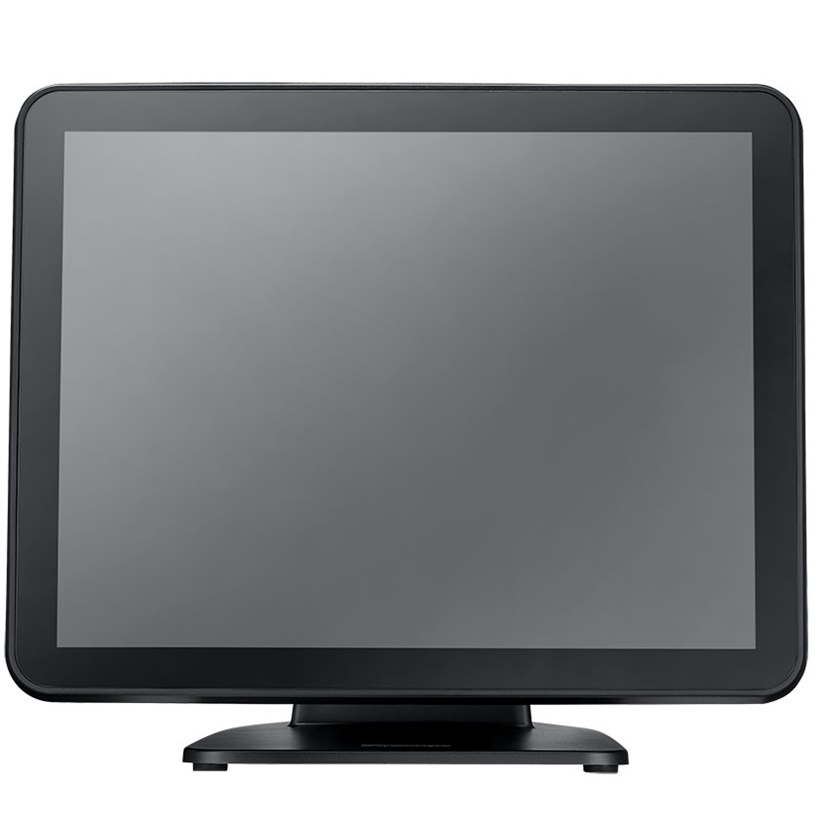 15" 4:3 monitor Glass HDMI VGA Black